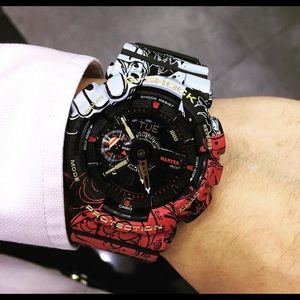 GShock Product Name : G-SHOCK GA110 X ONE PIECE
*Rate :1000-